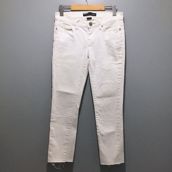 BDG White Cigarette Mid Rise Skinny Jeans UO - Picture 2 of 8
